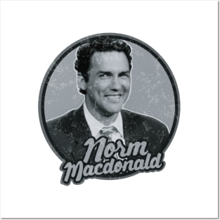 Norm MacDonald /// Retro Aesthetic Style Posters and Art